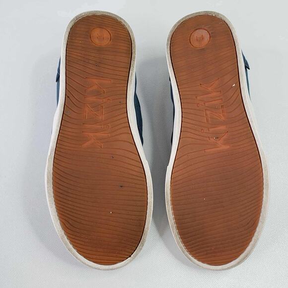 Kizik Venice Sneakers Unisex Blue Slip On Mens 8.5 Women’s Size 10 Wide Shoes - Picture 5 of 9